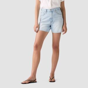 Levi's Women's Cinch Mid-Thigh Shorts - Abraided Art 24